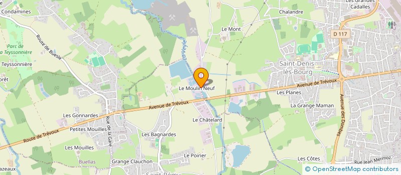 localisation de l'entreprise MONSIEUR CHRISTOPHE VERCRUYSSE à SAINT-DENIS-LES-BOURG