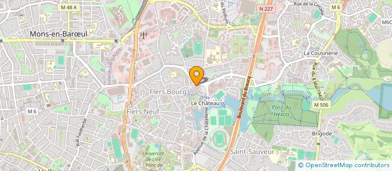 localisation de l'entreprise MONSIEUR CHRISTOPHE VERDEBOUT à VILLENEUVE-D'ASCQ