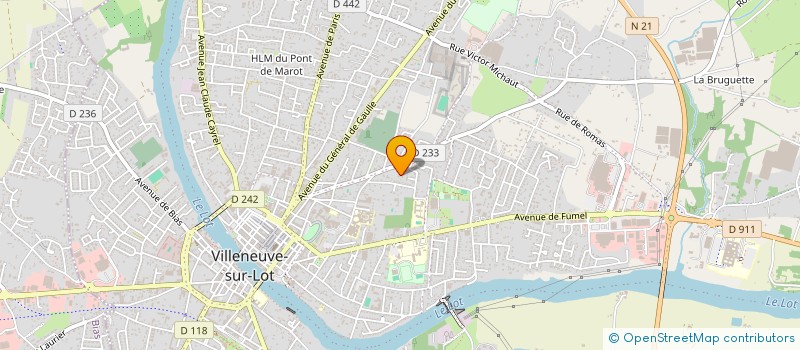 localisation de l'entreprise MONSIEUR CHRISTOPHE VERGISON  VILLENEUVE-SUR-LOT