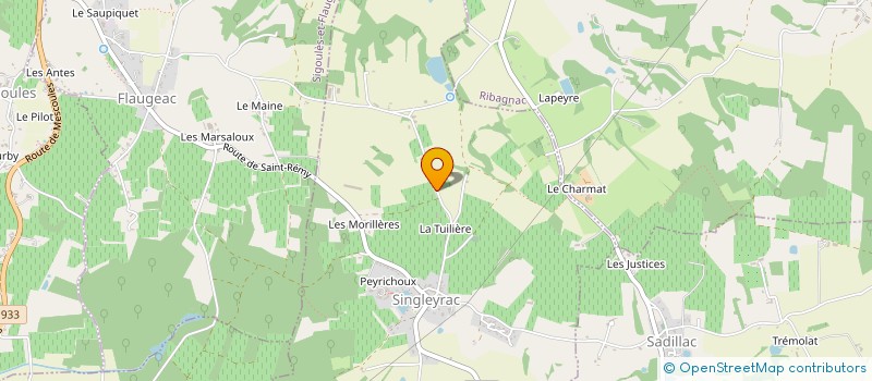 localisation de l'entreprise MONSIEUR CHRISTOPHE VERGNES  SINGLEYRAC