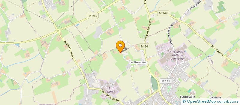 localisation de l'entreprise MONSIEUR CHRISTOPHE VERHAEGHE  LINSELLES