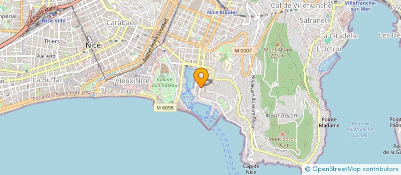 localisation de l'entreprise MONSIEUR CHRISTOPHE VERMAELEN à NICE