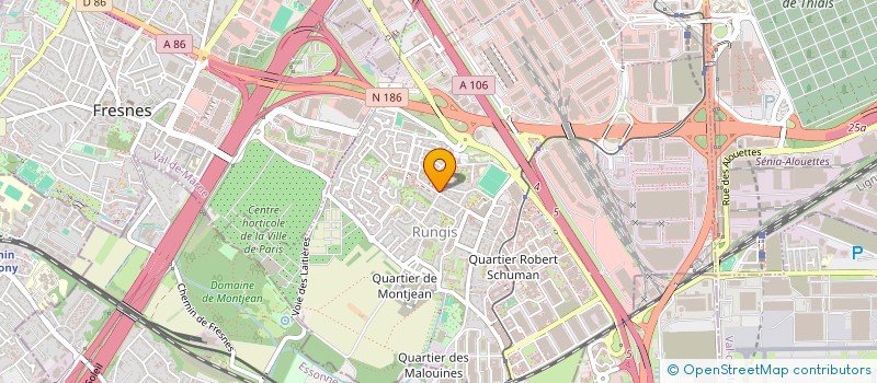 localisation de l'entreprise MONSIEUR CHRISTOPHE VERNET à RUNGIS