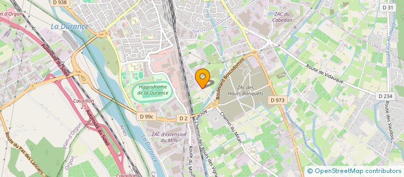 localisation de l'entreprise MONSIEUR CHRISTOPHE VERNET  CAVAILLON