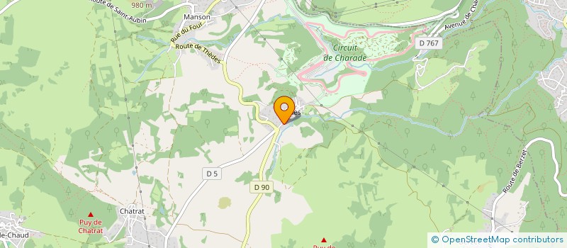 localisation de l'entreprise MONSIEUR CHRISTOPHE VERNET à SAINT-GENES-CHAMPANELLE