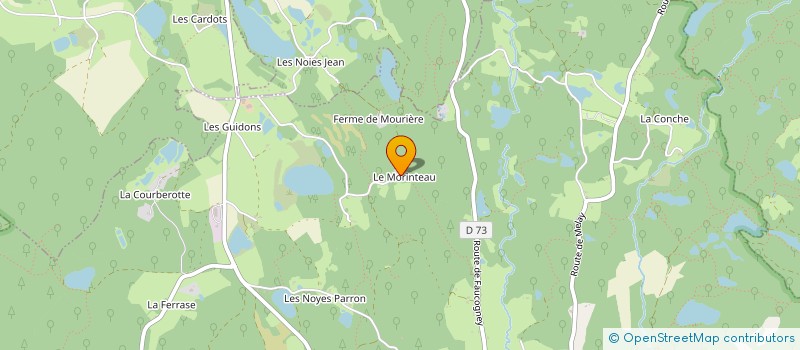 localisation de l'entreprise MONSIEUR CHRISTOPHE VERSIEUX  MELISEY