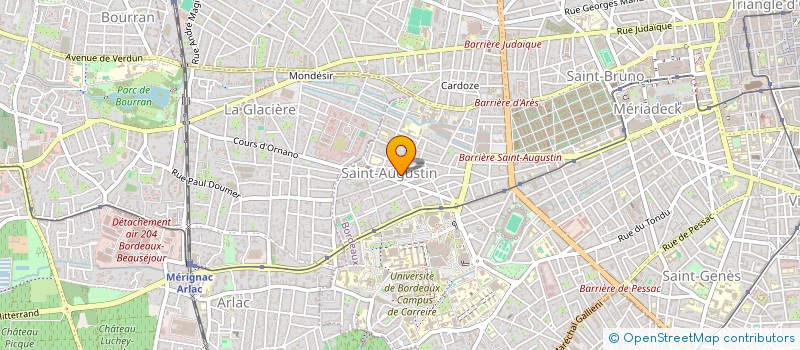 localisation de l'entreprise MONSIEUR CHRISTOPHE VEZI  BORDEAUX