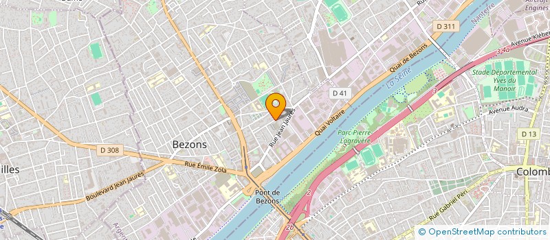 localisation de l'entreprise MONSIEUR CHRISTOPHE VEZINET à BEZONS