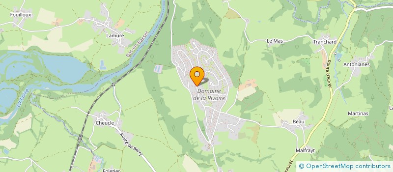 localisation de l'entreprise MONSIEUR CHRISTOPHE VIALLON  MONISTROL-SUR-LOIRE