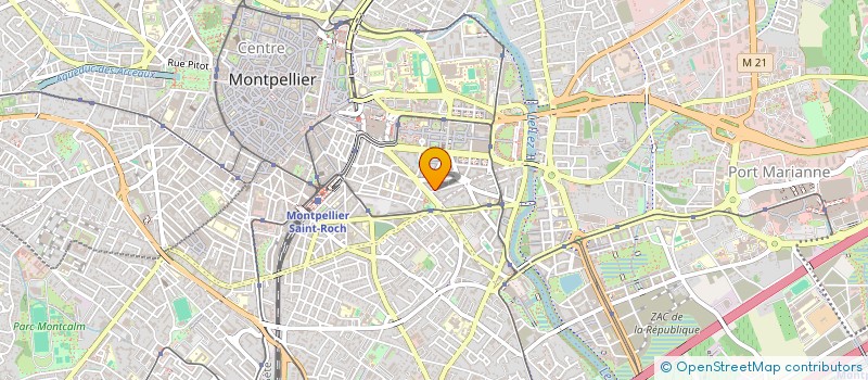 localisation de l'entreprise MONSIEUR CHRISTOPHE VIDAL à MONTPELLIER