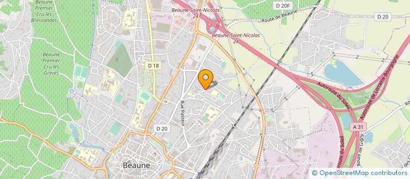 localisation de l'entreprise MONSIEUR CHRISTOPHE VIELLARD à BEAUNE