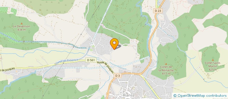 localisation de l'entreprise MONSIEUR CHRISTOPHE VIERSE  RIANS