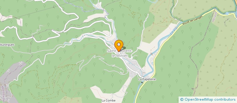 localisation de l'entreprise MONSIEUR CHRISTOPHE VIGNALS  SAINT-LAURENT-LE-MINIER