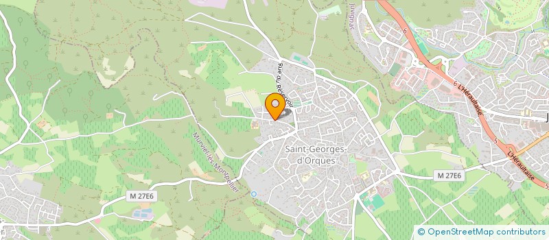 localisation de l'entreprise MONSIEUR CHRISTOPHE VILAINE  SAINT-GEORGES-D'ORQUES