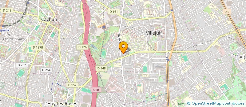 localisation de l'entreprise MONSIEUR CHRISTOPHE VILAYPHIOU  VILLEJUIF