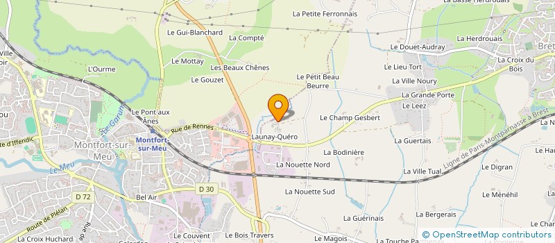 localisation de l'entreprise MONSIEUR CHRISTOPHE VILFEU  BRETEIL