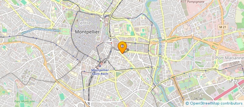 localisation de l'entreprise MONSIEUR CHRISTOPHE VILLEMIN à MONTPELLIER