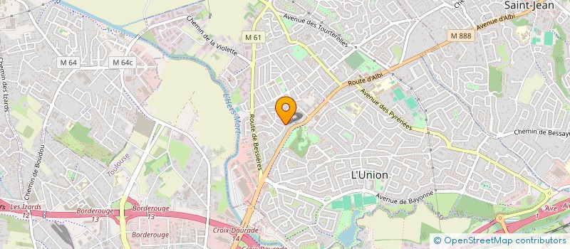 localisation de l'entreprise MONSIEUR CHRISTOPHE VILLERET à L'UNION