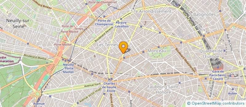 localisation de l'entreprise MONSIEUR CHRISTOPHE VILLIERS  PARIS