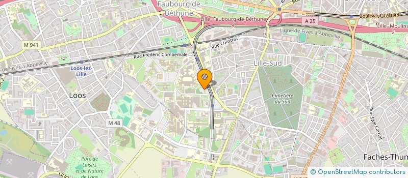 localisation de l'entreprise MONSIEUR CHRISTOPHE VINCENT  LILLE