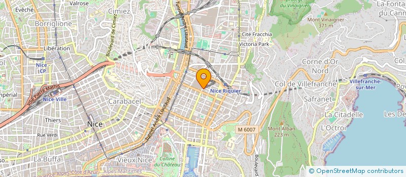localisation de l'entreprise MONSIEUR CHRISTOPHE VINCENTI à NICE