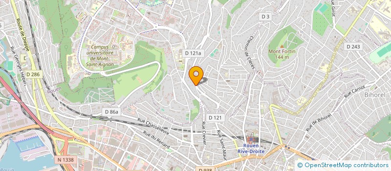 localisation de l'entreprise MONSIEUR CHRISTOPHE VION  MONT-SAINT-AIGNAN