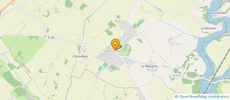 localisation de l'entreprise MONSIEUR CHRISTOPHE VIRANAIKEN  SIGOURNAIS