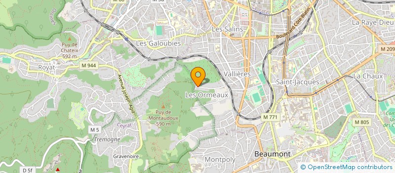 localisation de l'entreprise MONSIEUR CHRISTOPHE VIREMOT  CLERMONT-FERRAND