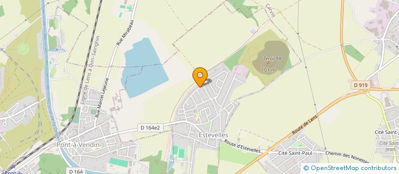 localisation de l'entreprise MONSIEUR CHRISTOPHE VISEUX  ESTEVELLES