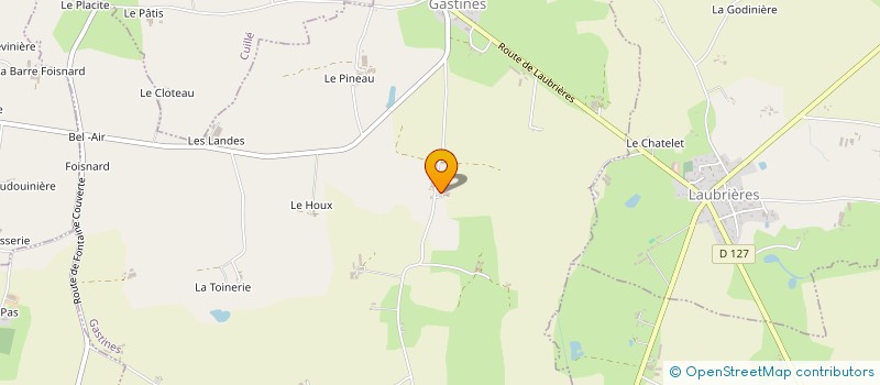 localisation de l'entreprise MONSIEUR CHRISTOPHE VISSEAU  GASTINES