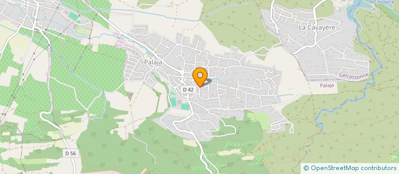 localisation de l'entreprise MONSIEUR CHRISTOPHE VITOUX  PALAJA