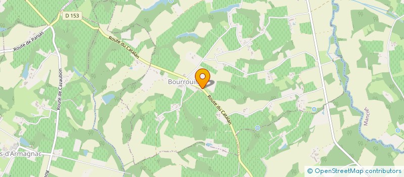 localisation de l'entreprise MONSIEUR CHRISTOPHE VIVIER  SAINTE CHRISTIE D'ARMAGNAC