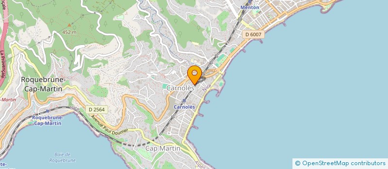 localisation de l'entreprise MONSIEUR CHRISTOPHE VOGT à ROQUEBRUNE-CAP-MARTIN