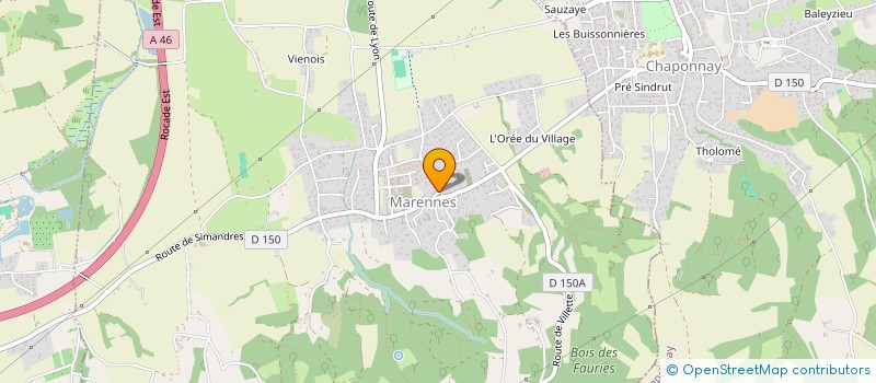 localisation de l'entreprise MONSIEUR CHRISTOPHE VOINOT  MARENNES