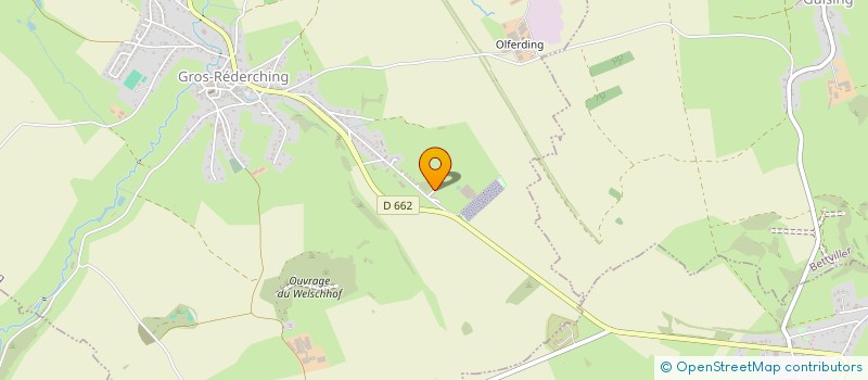 localisation de l'entreprise MONSIEUR CHRISTOPHE VOIRET  GROS-REDERCHING