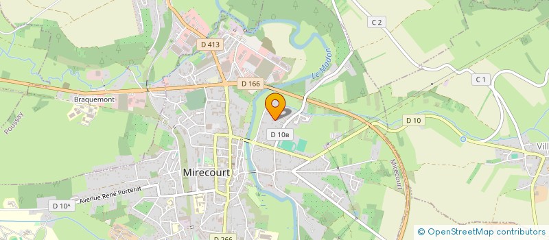 localisation de l'entreprise MONSIEUR CHRISTOPHE VOIRIN  MIRECOURT