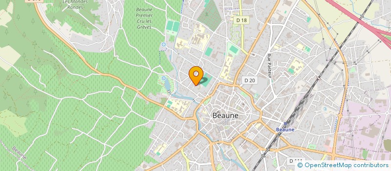 localisation de l'entreprise MONSIEUR CHRISTOPHE VOISIN à BEAUNE