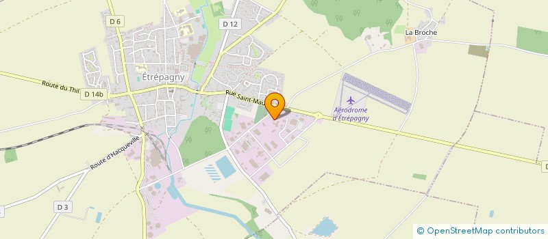 localisation de l'entreprise MONSIEUR CHRISTOPHE VORAIN  ETREPAGNY