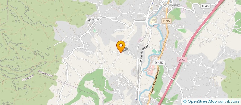 localisation de l'entreprise MONSIEUR CHRISTOPHE VUAGNIAUX  ROQUEVAIRE