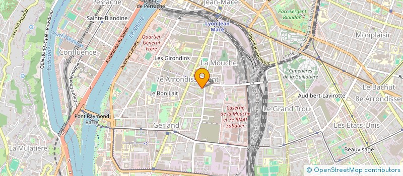 localisation de l'entreprise MONSIEUR CHRISTOPHE WALLART  LYON