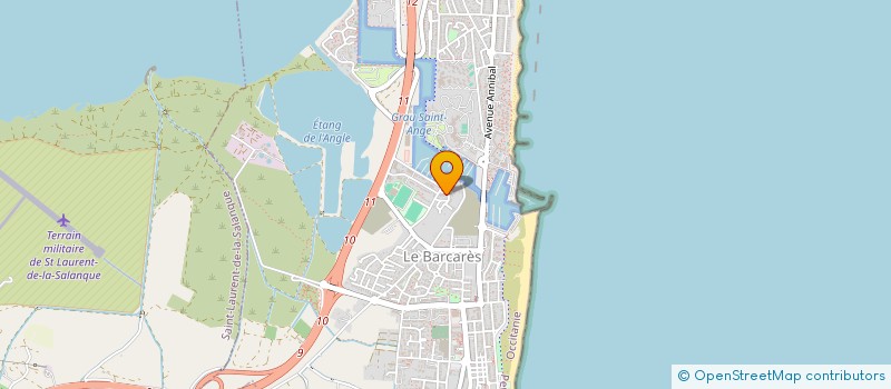 localisation de l'entreprise MONSIEUR CHRISTOPHE WALQUANT  LE BARCARES