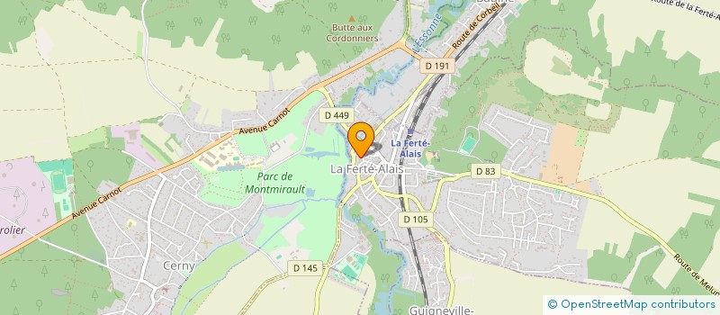 localisation de l'entreprise MONSIEUR CHRISTOPHE WANTZ  LA FERTE-ALAIS