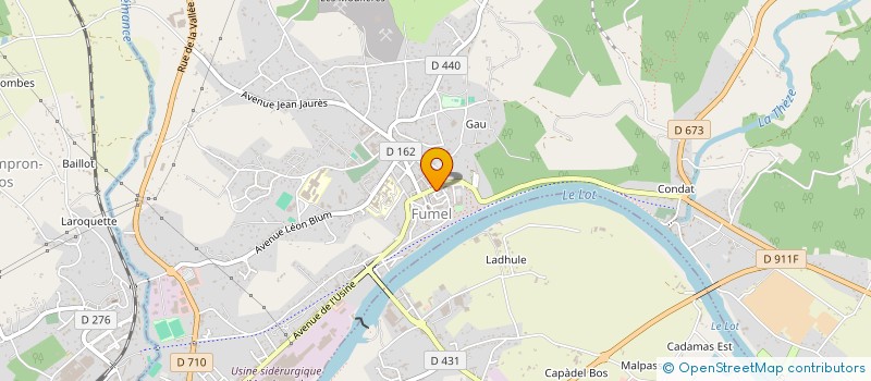 localisation de l'entreprise MONSIEUR CHRISTOPHE WARIDEL  MONSEMPRON-LIBOS