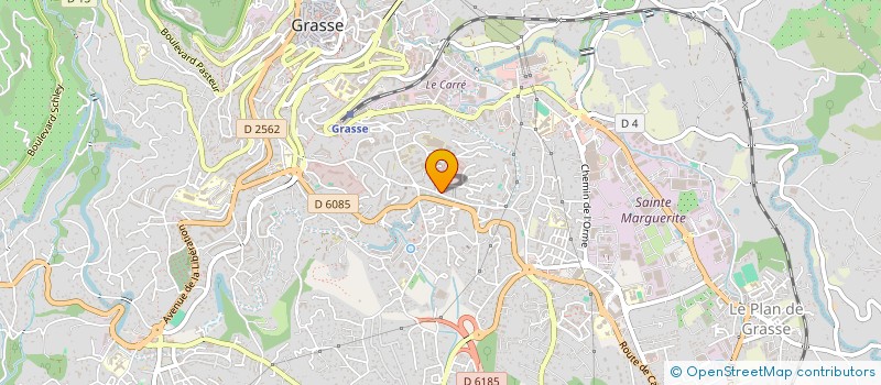 localisation de l'entreprise MONSIEUR CHRISTOPHE WAROQUET à GRASSE