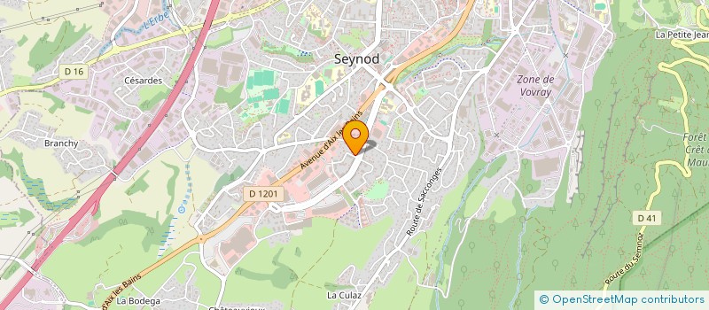 localisation de l'entreprise MONSIEUR CHRISTOPHE WASZKIEWICZ à ANNECY