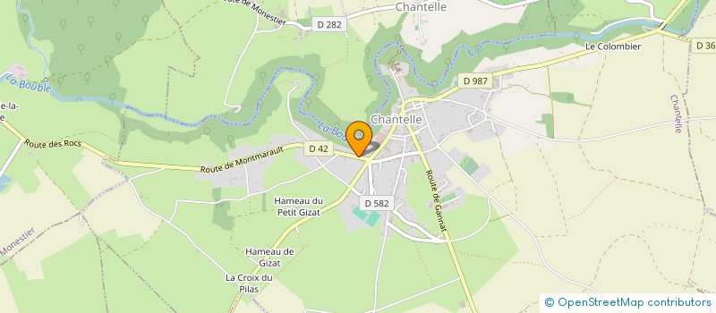 localisation de l'entreprise MONSIEUR CHRISTOPHE WATTIER à CHANTELLE