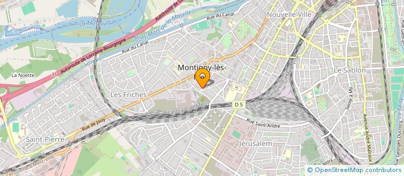localisation de l'entreprise MONSIEUR CHRISTOPHE WEIL à MONTIGNY-LES-METZ