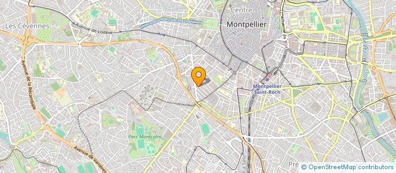 localisation de l'entreprise MONSIEUR CHRISTOPHE WEILL à MONTPELLIER