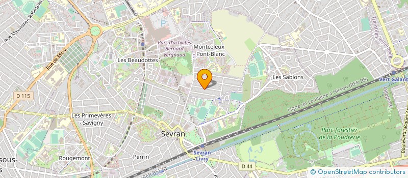 localisation de l'entreprise MONSIEUR CHRISTOPHE WEISS à SEVRAN