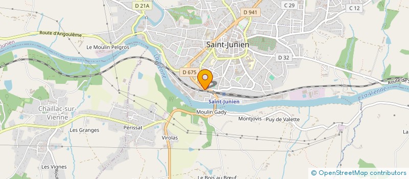 localisation de l'entreprise MONSIEUR CHRISTOPHE WINTERSHEIM à SAINT-JUNIEN